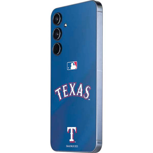 MLB Texas Rangers Alternate/Away Jersey Galaxy A55 5G Skin